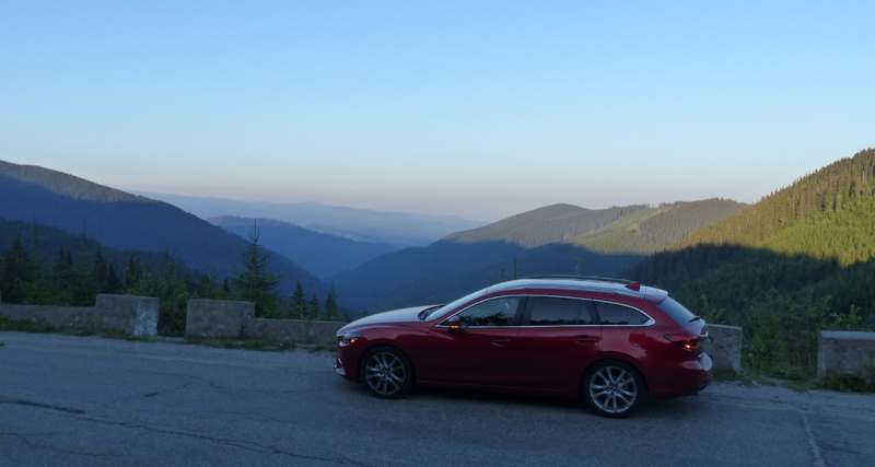 Illustration for article titled How I Conquered The Greatest Road In The World In Mazda's Diesel Manual Wagon